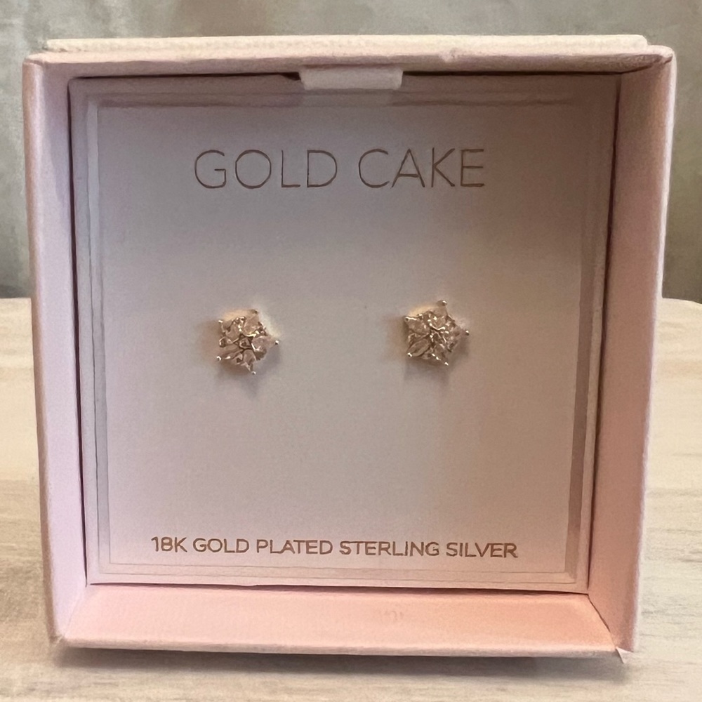 ⚡️Gold Cake Earrings